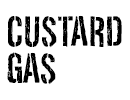 Custard Gas